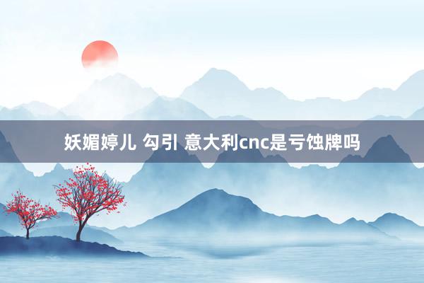 妖媚婷儿 勾引 意大利cnc是亏蚀牌吗